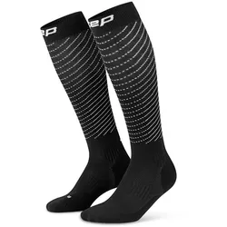 Cep Damen Pro Run Reflective Tall Socks 3.0 schwarz
