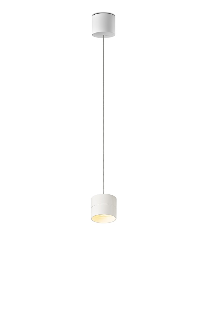 Oligo LED-Einzelpendel mit Höhenverstellung TUDOR S weiß (Baldachin weiß) T42-864-45-21 4035162344125