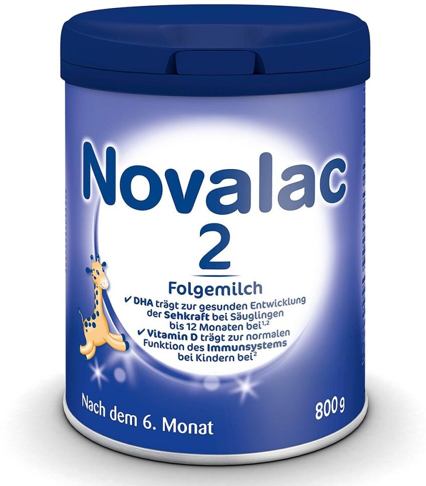 Novalac 2 Folge-Milchnahrung nach dem 6. Monat