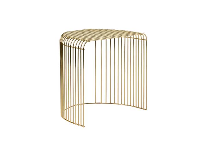 Design Beistelltisch „Curva“ Gold AYTM