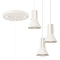 Sollux Pendelleuchte ESTRIA 3P beige SL.1871