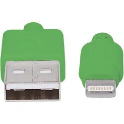 Manhattan iLynk Lightning-Kabel (0.15 m, USB 2.0), USB Kabel