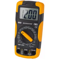 Monacor, Multimeter, Digital Multimeter (Hand-Multimeter)