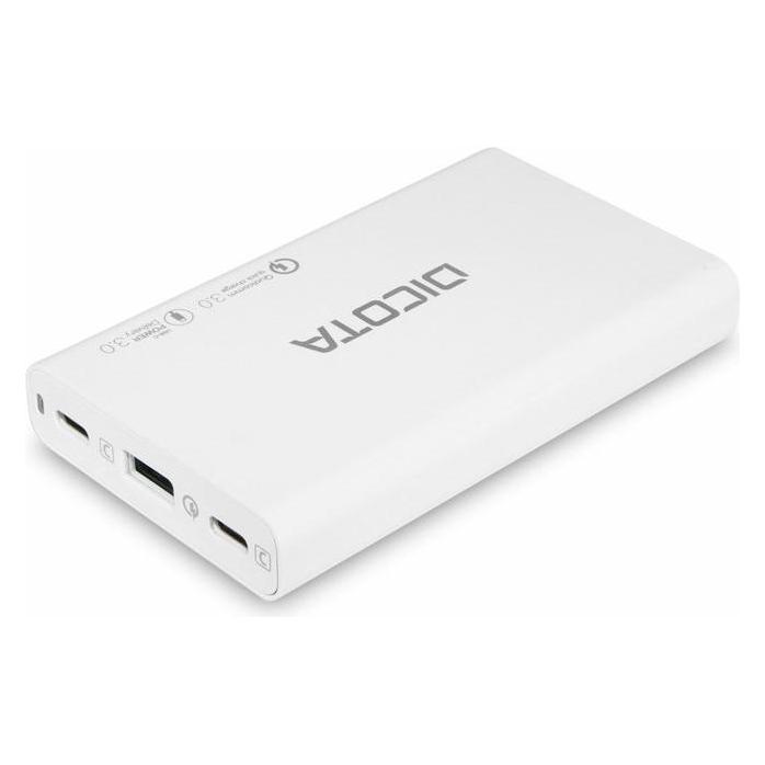 Dicota Desktop 3-Port Charger (65W) white (65 W, 3 Ports) (D32056)