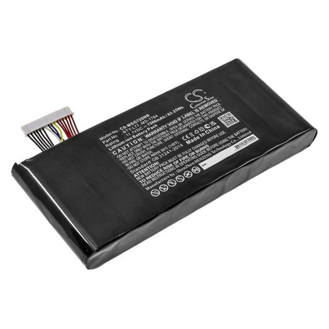 NoName Battery for Msi GT72 6QDG16H21 etc (MSG720NB)