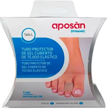 Aposán Tubo Protector de Gel Cubierto de Tejido Elástico Talla.L x2