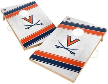 Skip's Garage Virginia Cavaliers Regulation 2x4 Cornhole Set