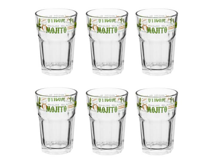 Bedrucktes Glas Mojito