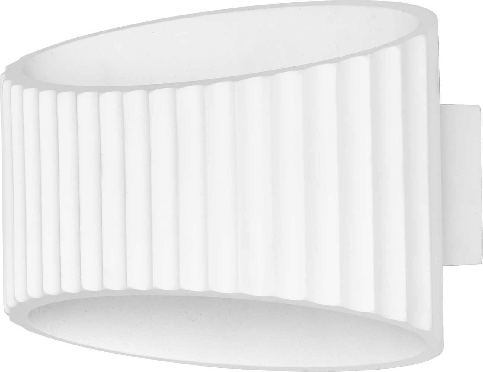 Osram Decor Plaster Band decoratieve wandlamp van gips, wit, 255 mm, E27 fitting, IP20