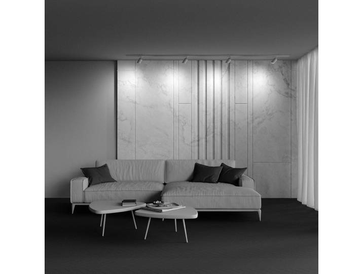 Maytoni Lipari Spot, Unity-System, GU10, weiß Lipari, dimmbar, weiß / opal, für Flurbereich, Aluminium, Modern, Schienensystem