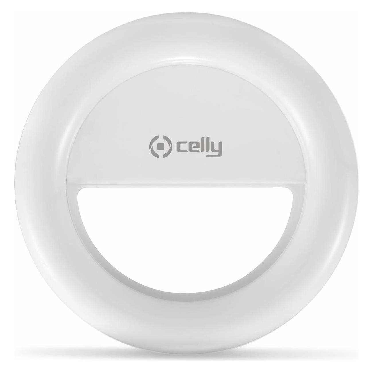 Celly CLICKLIGHTRGBWH LED-Panel-Leuchte Rund Batterie (Ringlicht) (CLICKLIGHTRGBWH)