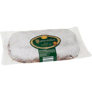 KuchenMeister Stollen Butterstollen nach Thüringer Art, mit kandierten Früchten und Rosinen, 1000g