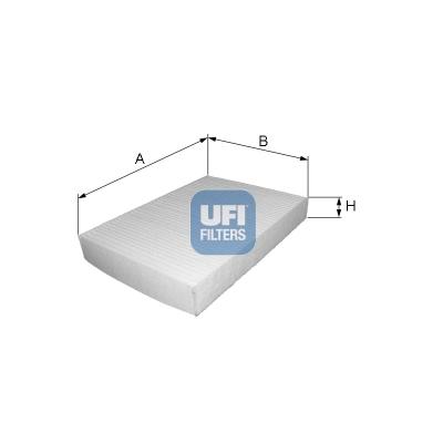 UFI Filter, Innenraumluft 53.002.00 für VAG