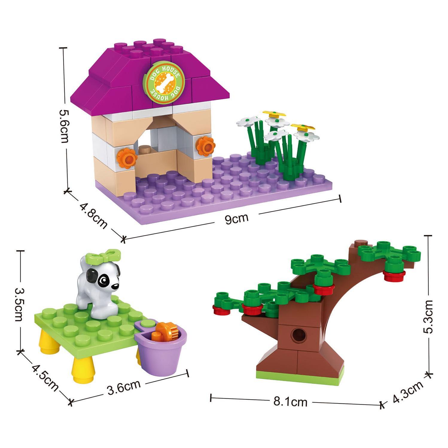 Generic Hundespielplatz-Bausatz - 76-tlg. (66853532)