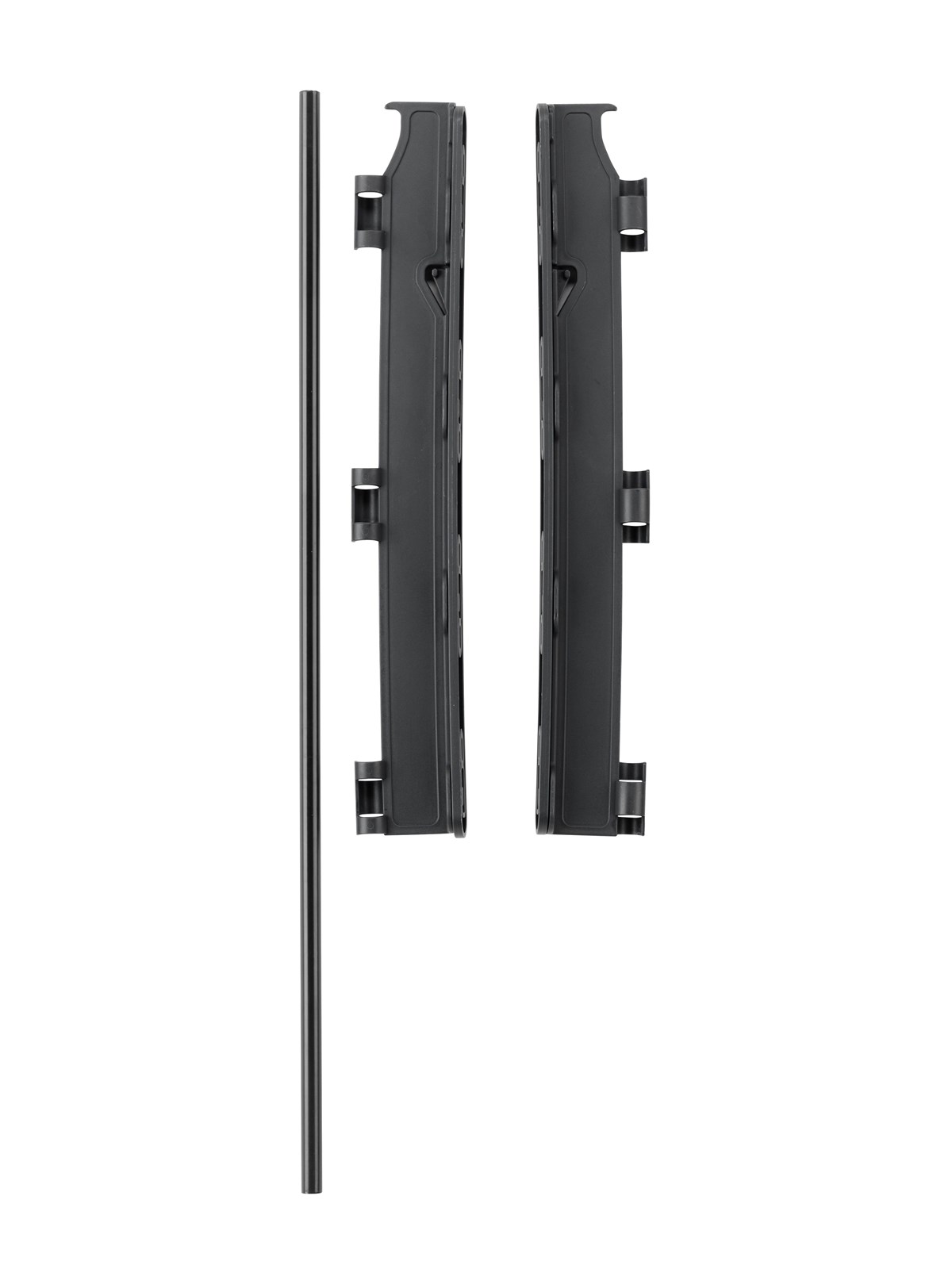BabyDan Slatted wall Mounting Kit for Safety Gates Black