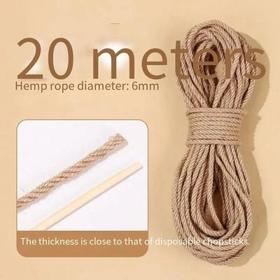 Uplifted Finds High Tensile Natural Sisal Restoration Coil 6 Mm 20 Meters