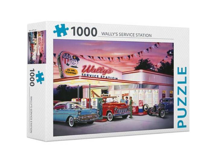Rebo - Puzzel 1.000 st. - Wallys service