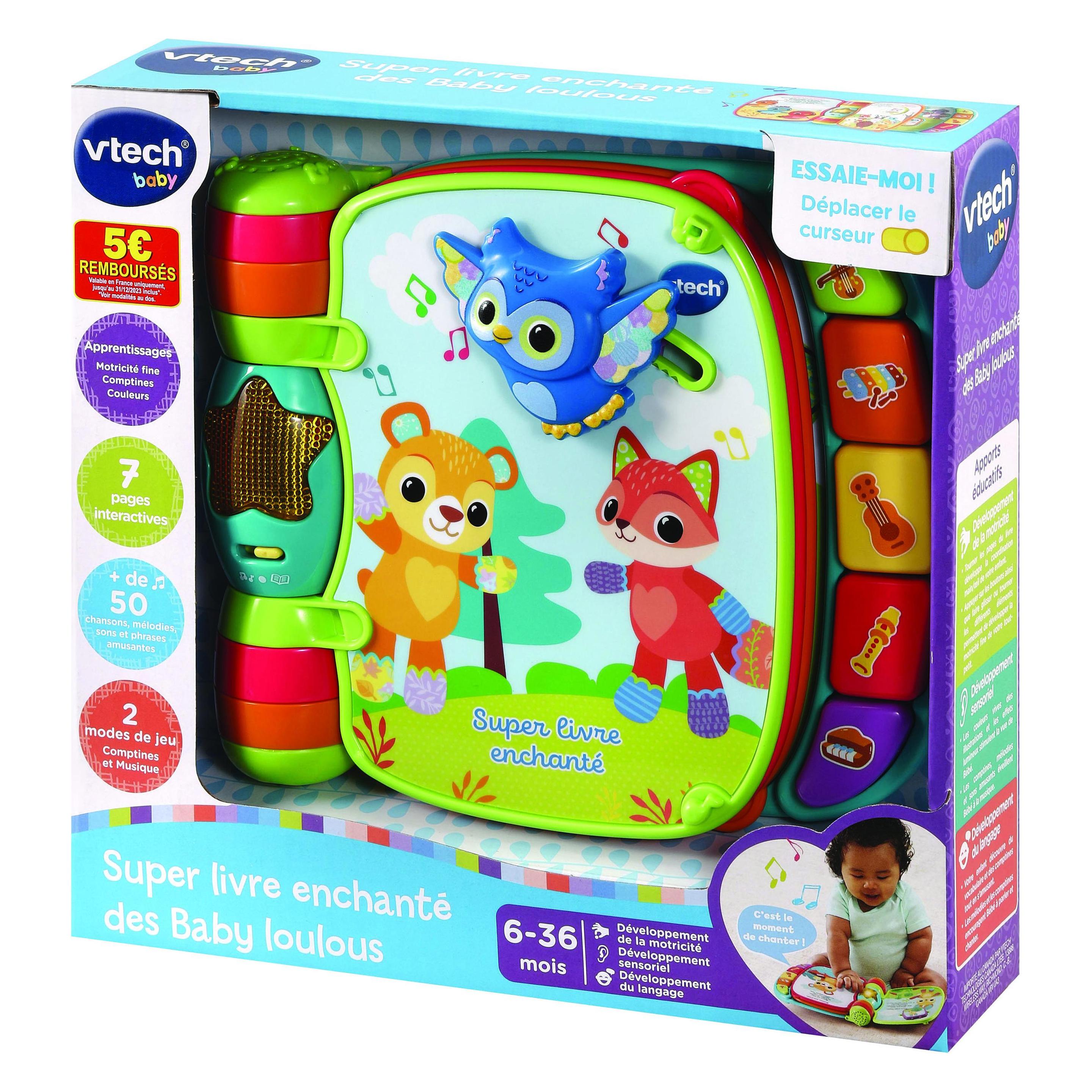 VTech Mein erstes Liederbuch (Französisch, 0.50 - 3 Jahre) (80-166775)