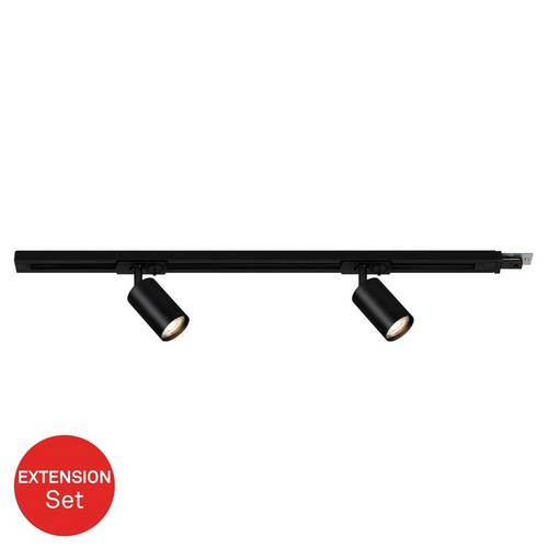 Briloner 8001025 Hochvolt-Schienensystem-Set URail GU10 Schwarz