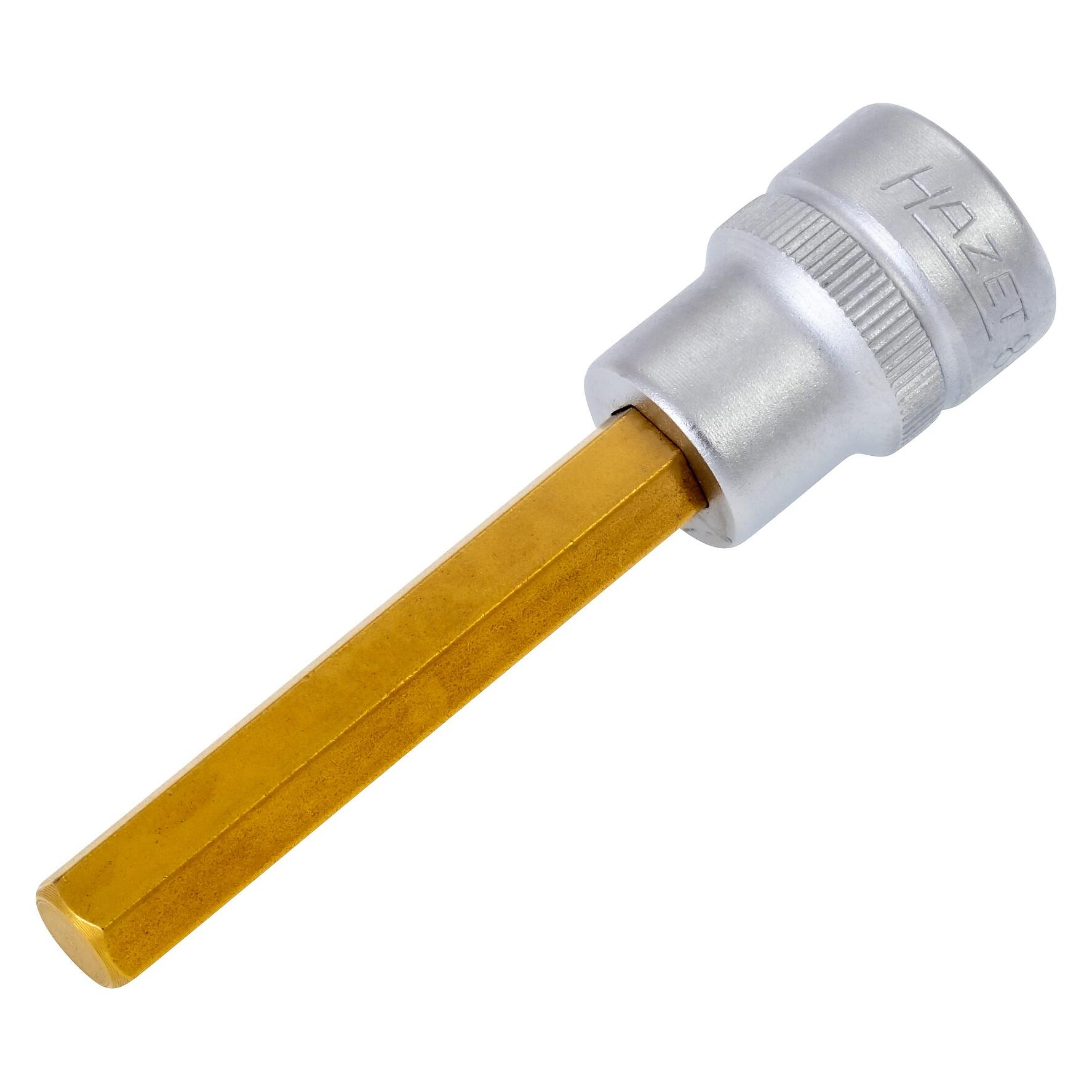 Hazet Schraubendreher-Steckschlüsseleinsatz 8801-8 Vierkant10 mm (3/8 Zoll) Innen Sechskant Pro... (8 mm) (8801-8)