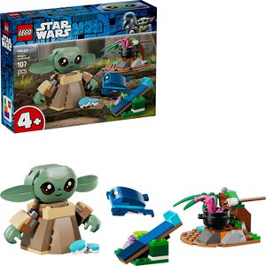 LEGO Star Wars 75443 Grogus Zuhause, ab 4 Jahre, 107 Teile