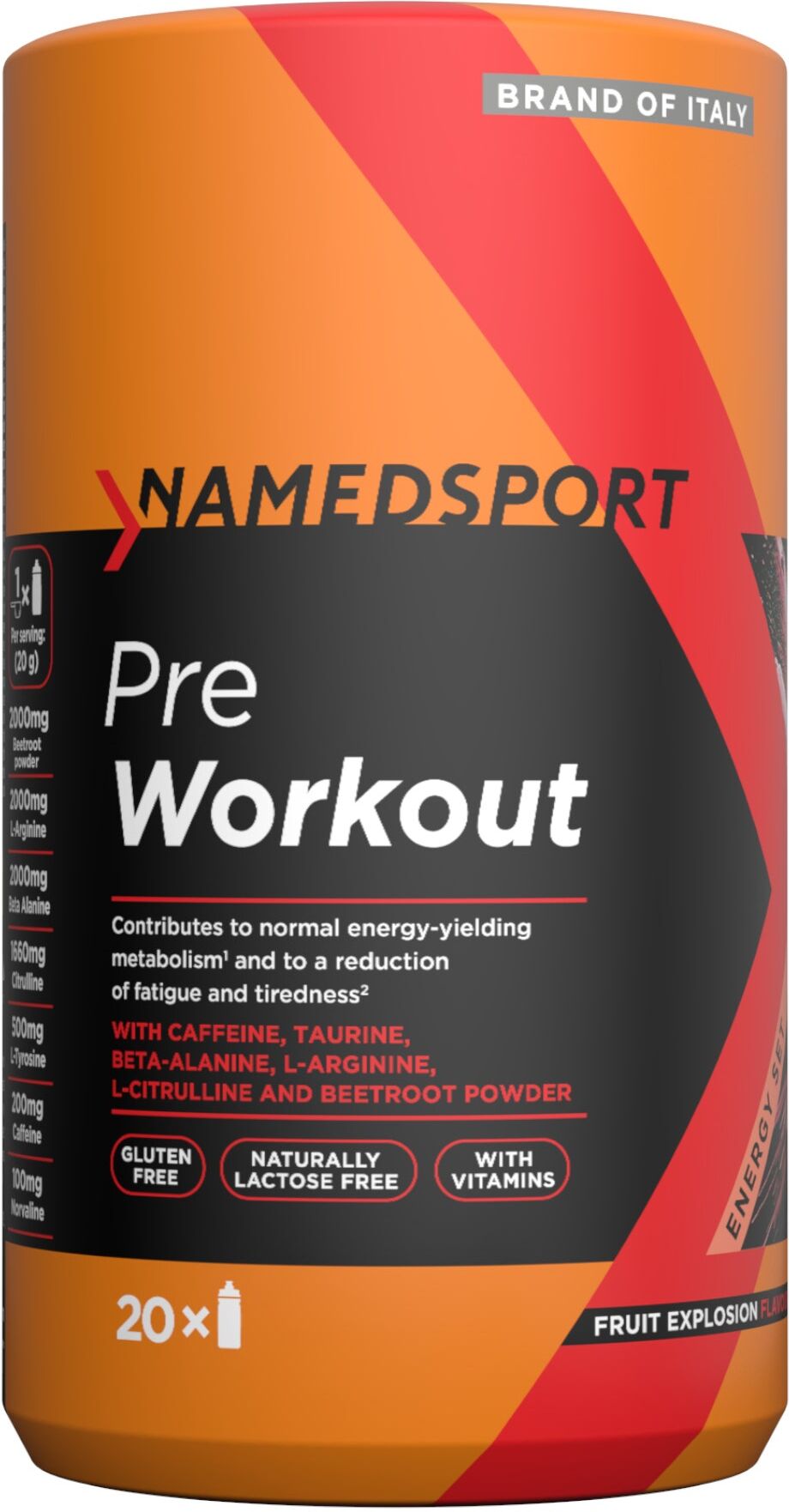 NAMED SPORT Preworkout 400 G 