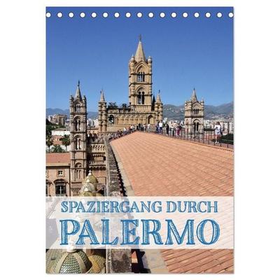 Spaziergang durch Palermo (Tischkalender 2027 DIN A5 hoch), CALVENDO Monatskalender