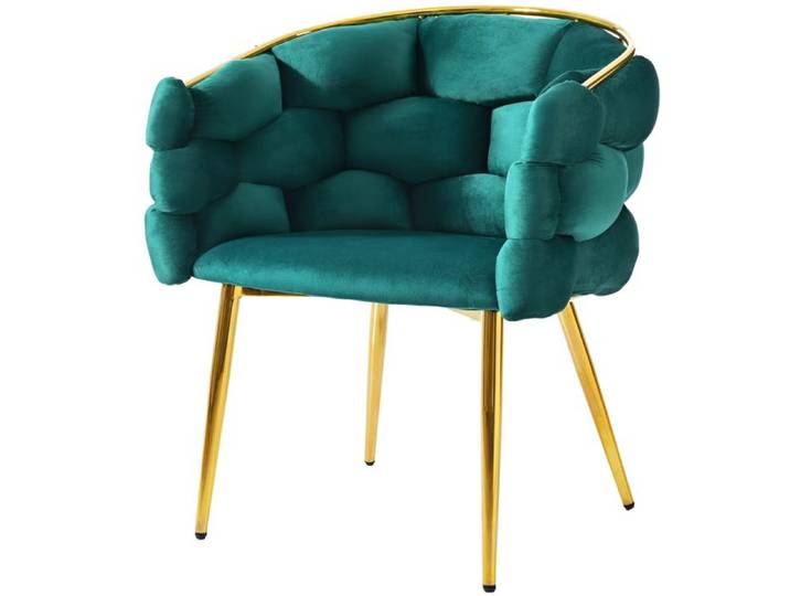 Fauteuil Nouveau épaissi design moderne luxueux velours chaises 1 (salon chaises chaises de salle à manger chaises de maquillage