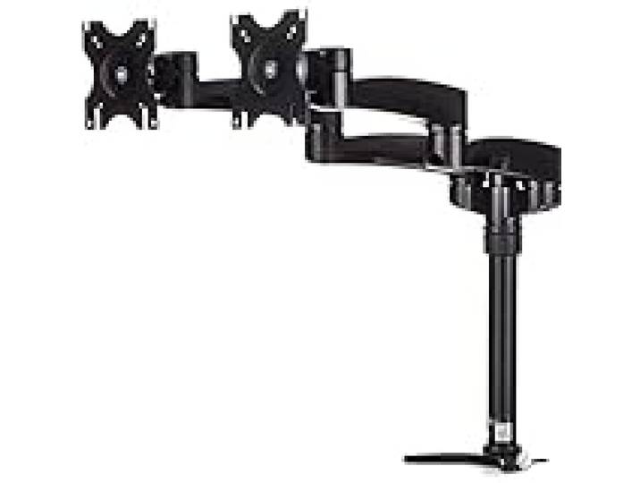 StarTech Support Bureau Bras Articule 2 Ecrans 24 , Noir (ARMDUAL)