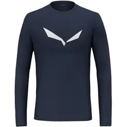Salewa SOLIDLOGO Dry Longsleeve Herren L - Größe:L