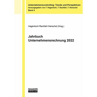 Jahrbuch Unternehmensrechnung 2022, Taschenbuch von , Shaker, 978-3-8440-8533-4