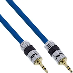 InLine Klinken-Kabel PREMIUM, 3,5mm Stecker / Stecker, 5m