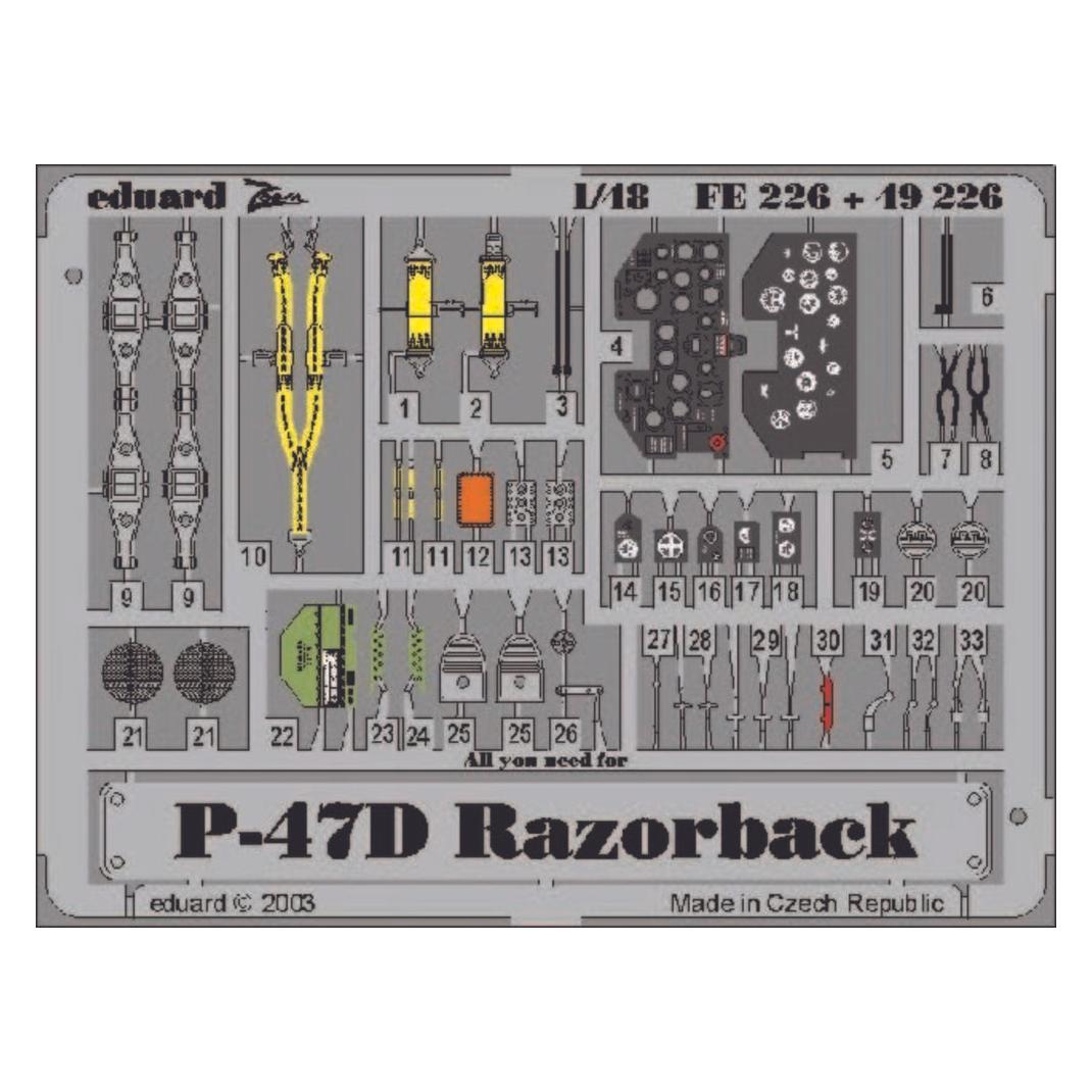 Eduard P-47D Razorback (FE226)