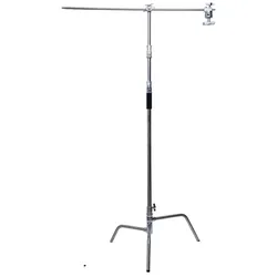 Caruba C Stand met Boomarm Extra Zwaar LS 11 (300 cm, 15 kg), Lampenstativ, Schwarz