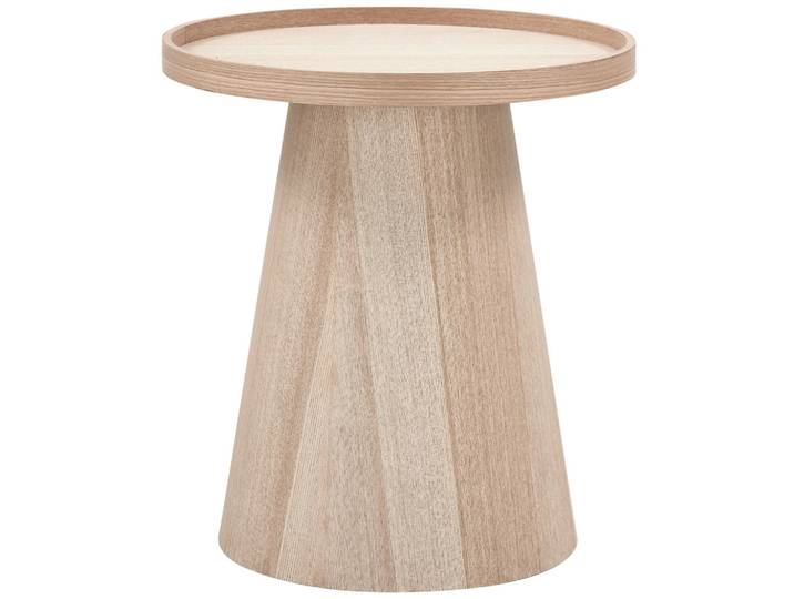 Livetastic Beistelltisch Maud, Naturfarben, rund, konisch, 45x50x45 cm, Wohnzimmer, Wohnzimmertische, Beistelltische, Beistelltische rund