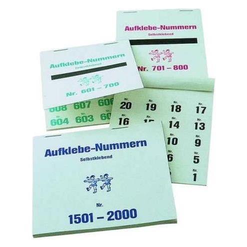 W&A Aufklebenummern für Gabentisch (35209)