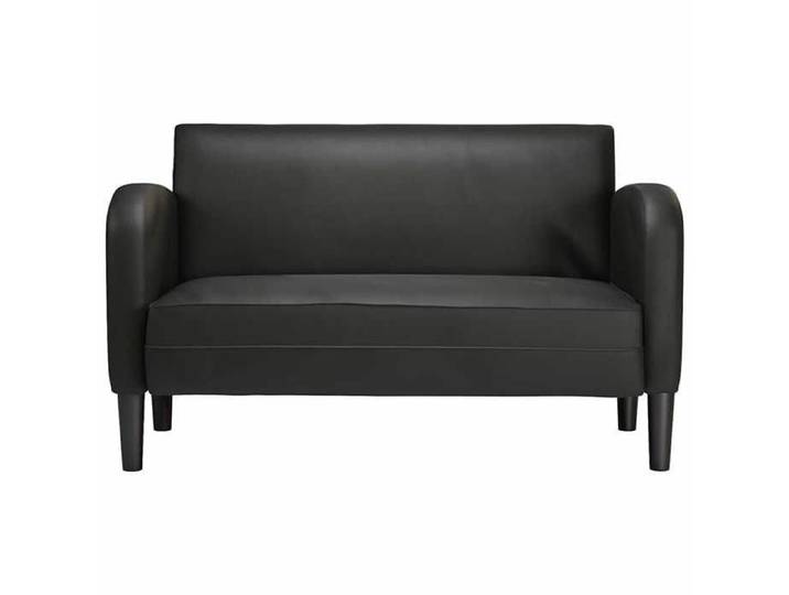 Remise Canapé - CLIC-CLAC - causeuse noir 110 cm similicuir JILIMAISON2025 55823463