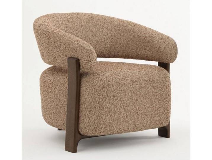 Xlmoebel Loungesessel Moderner Loungesessel in Braun – Bequem und geräumig (1-St), Made in Europa