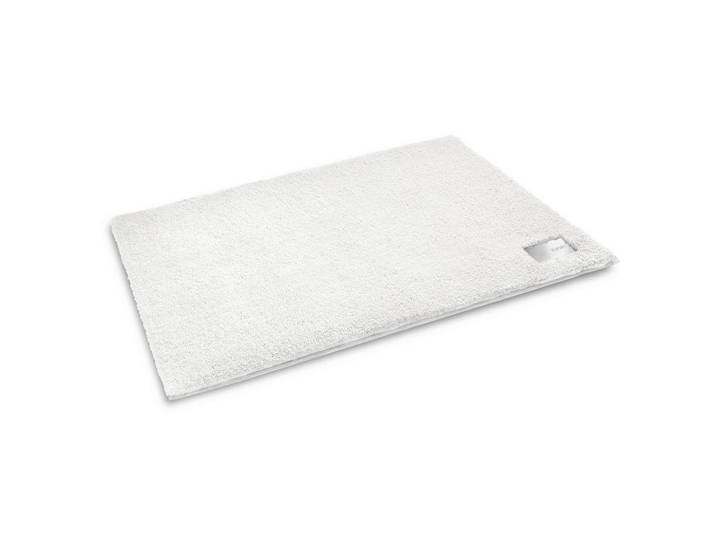 Joop! Badteppich Joop Luxury 50 X 60 Luxury, Weiß, rechteckig, 50x60 cm, Made in Germany, für Fußbodenheizung geeignet, rutschhemmend, Heimtextilien, Badtextilien, Badematten