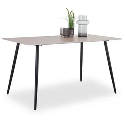 Esstisch MANATA (LBH 140x80x75 cm) - braun - LBH 140x80x75 cm