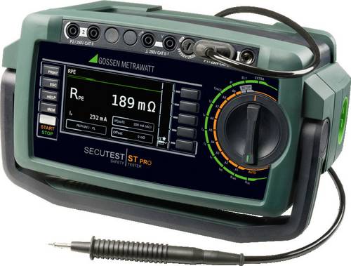 Gossen Metrawatt SECUTEST ST PRO Gerätetester kalibriert (DAkkS-akkreditiertes Labor) VDE-Norm 0701-0702, 0544, 0751