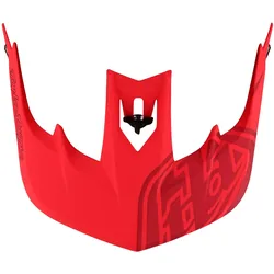 Troy Lee Designs Stage Helmvisier, Signature, red SALE