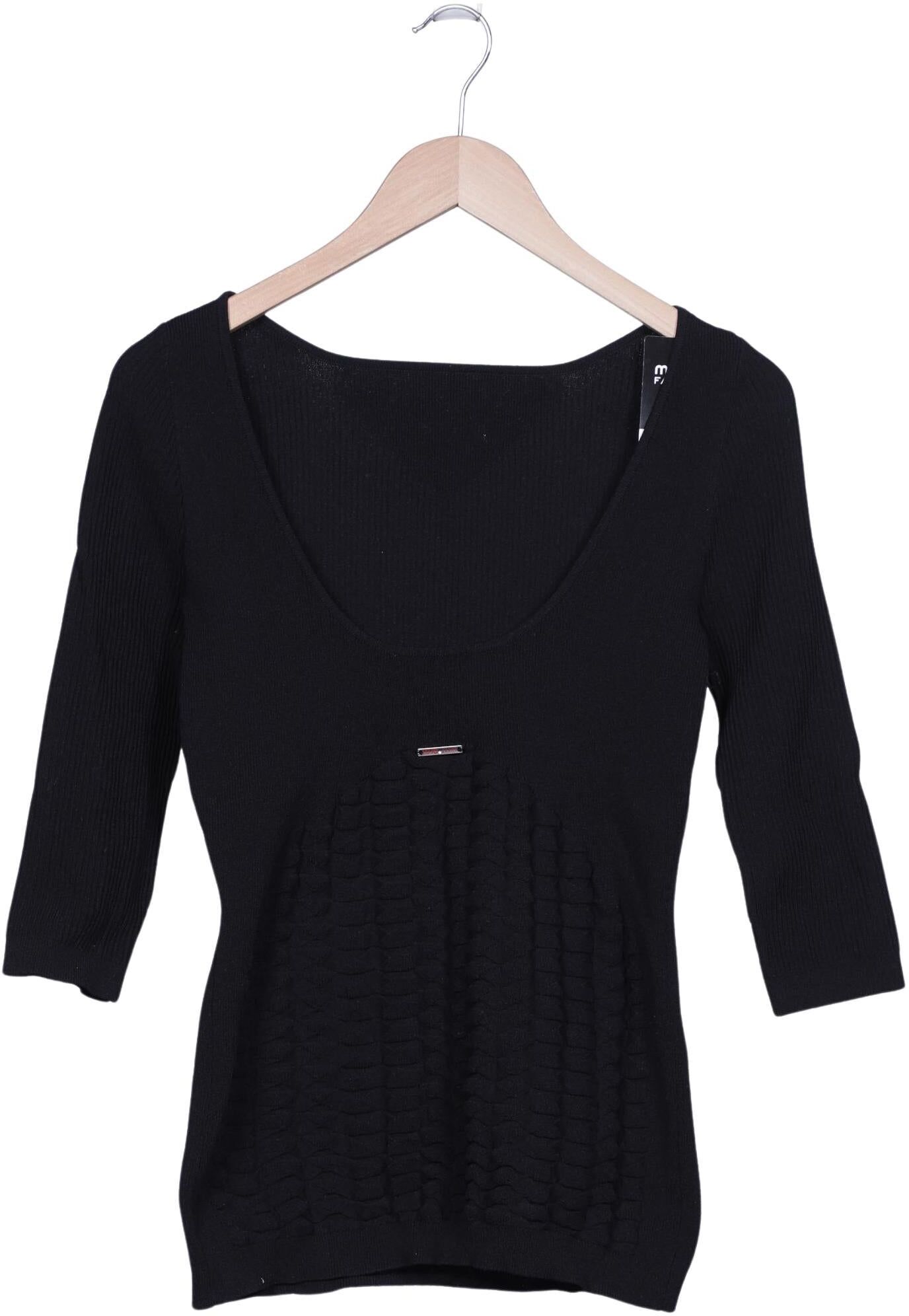 LIU JO Damen Pullover, Schwarz, Gr. S, Synthetik - Second Hand