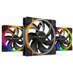 be quiet Lüfter Light Wings Triple Pack 140mm PWM schwarz