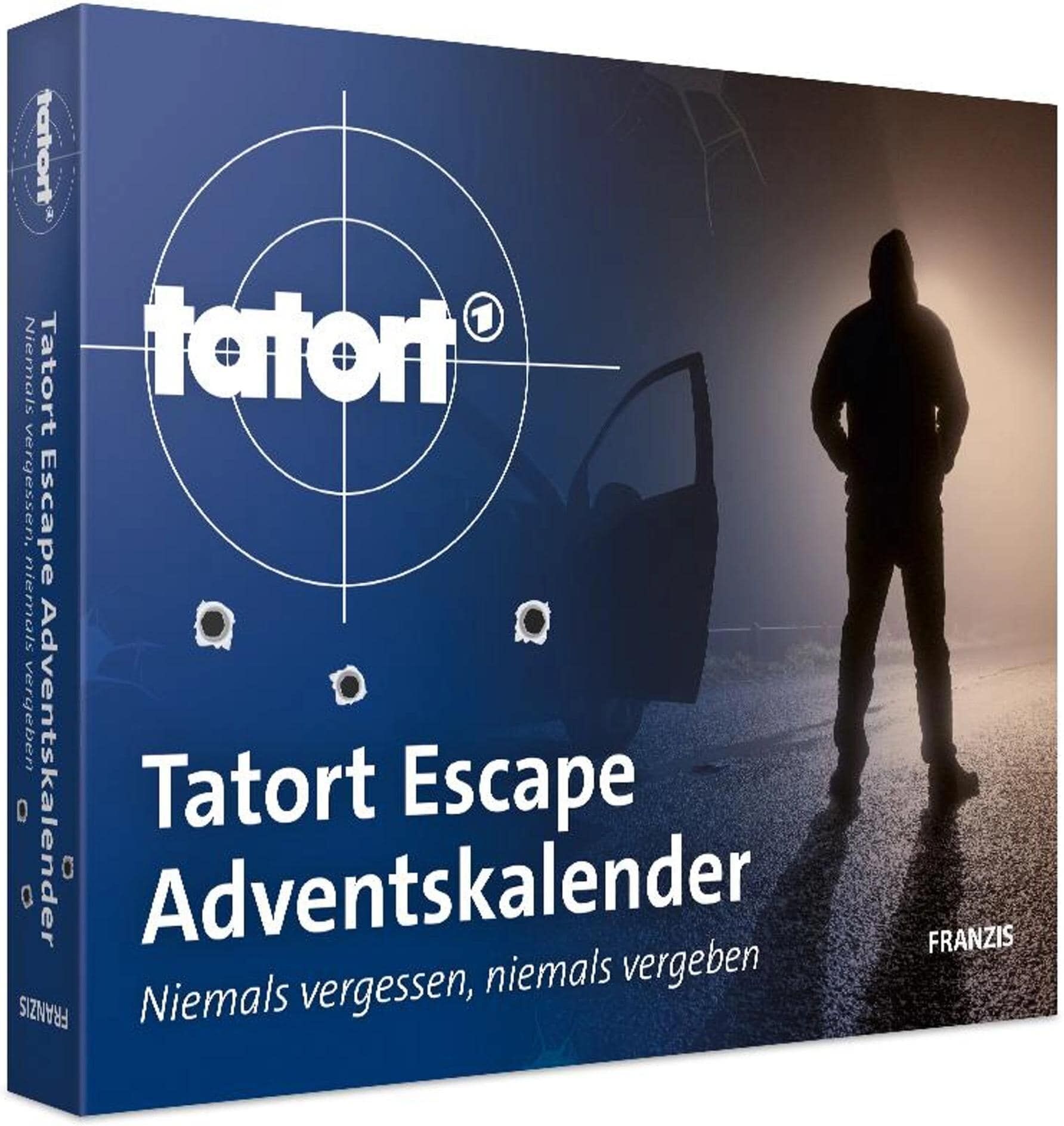 Adventskalender FRANZIS "Tatort Escape", bunt, Adventskalender, Adventskalender bunt Einheitsgröße