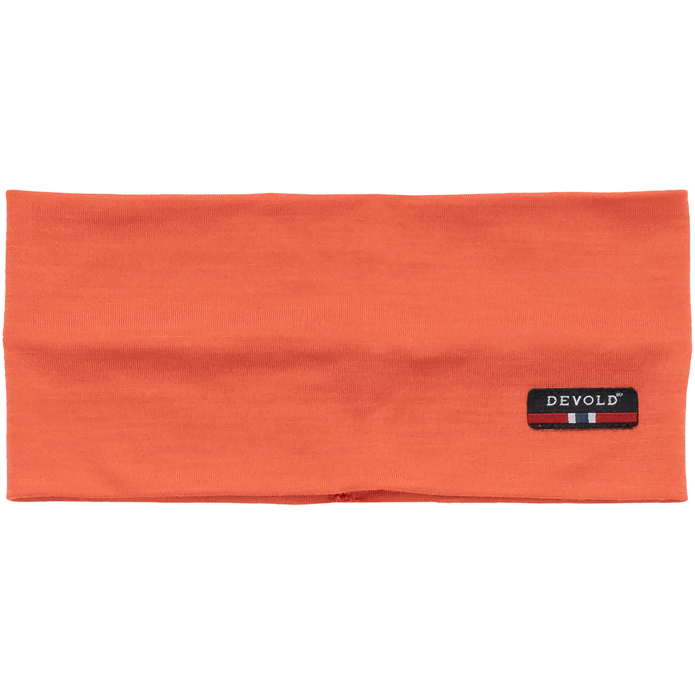 Devold Breeze Stirnbänder orange Trekking Hautfreundlich Merinowolle