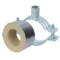 Walraven, Zubehör Sanitärinstallation, BISOFIX Kühlrohrhalterung PIR60 Ø88,9mm mit 60mm Isolierung, Kombi-Muffe M8/10.
