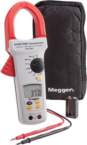 Megger DCM1500 Hand-Multimeter, Stromzange digital CAT IV 600V Anzeige (Counts): 4000