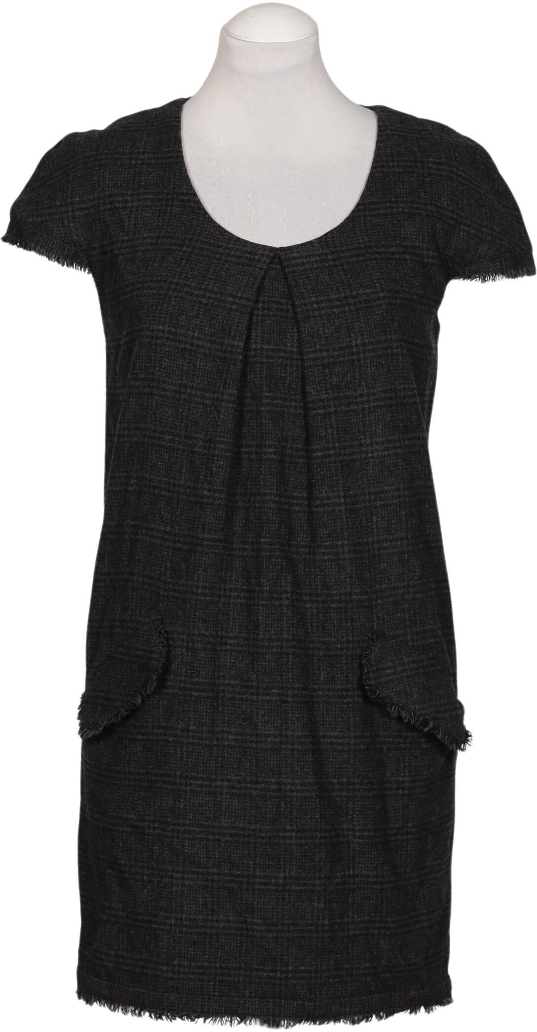 JO NO FUI Damen Kleid, Grau, Gr. EU 34 (IT 40), Wolle / Synthetik - Second Hand