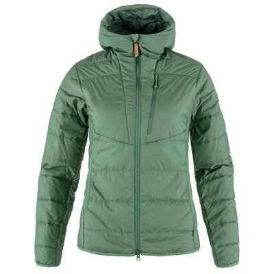 Fjällräven - Women's Keb Padded Hoodie - Kunstfaserjacke Gr M grün